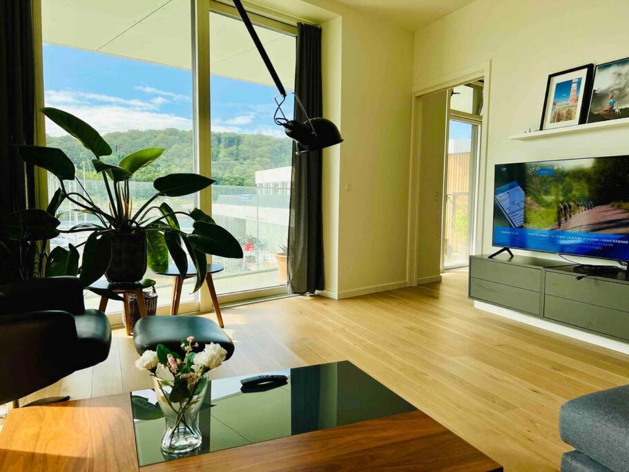 Ferienwohnung Bo Med Stil Og Udsigt Til Aarhus Lystbadehavn Exterior foto