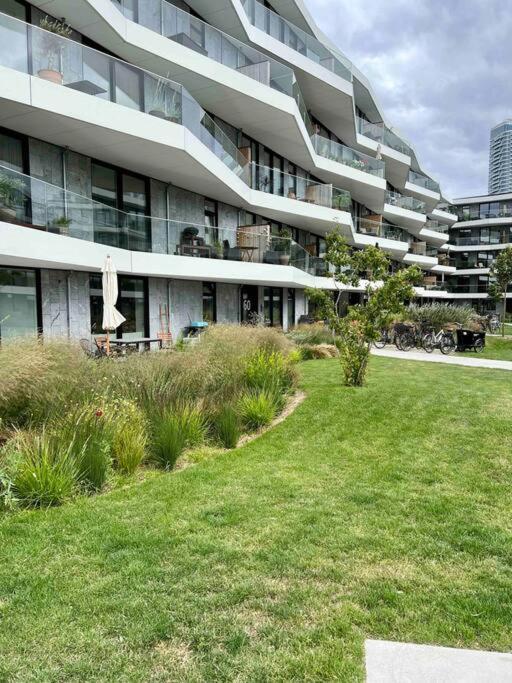 Ferienwohnung Bo Med Stil Og Udsigt Til Aarhus Lystbadehavn Exterior foto
