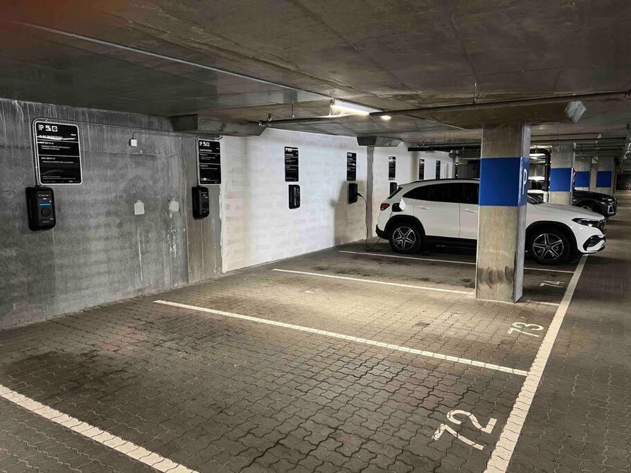 Ferienwohnung Bo Med Stil Og Udsigt Til Aarhus Lystbadehavn Exterior foto